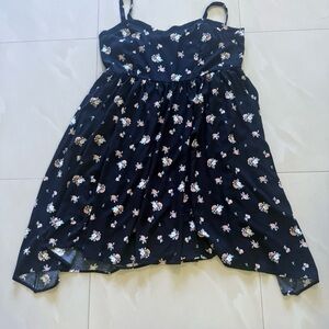 Torrid Black Floral dress